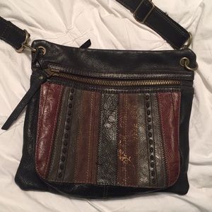 Fossil cross over purse